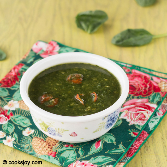 Simple Spinach Dal