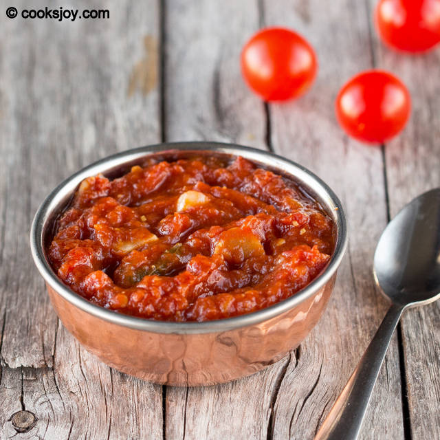 Tomato Pickle | Cooks Joy