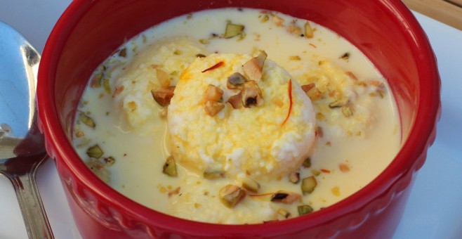 Rasmalai – Paneer Delicacy (Indian dessert)