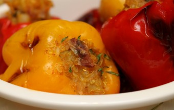 Stuffed baby bell peppers Featured