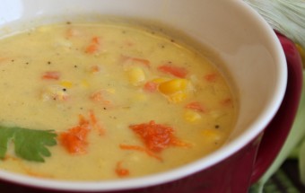 Sweet Corn Soup Featured