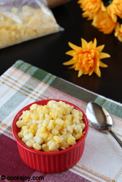 How to freeze sweet corn | Cooks Joy