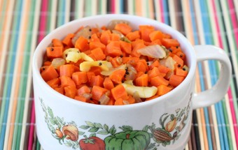 Carrot Garlic Poriyal (Fry) | Cooks Joy