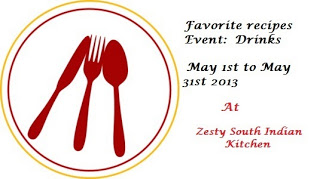 Favorite recipes event  Logo May