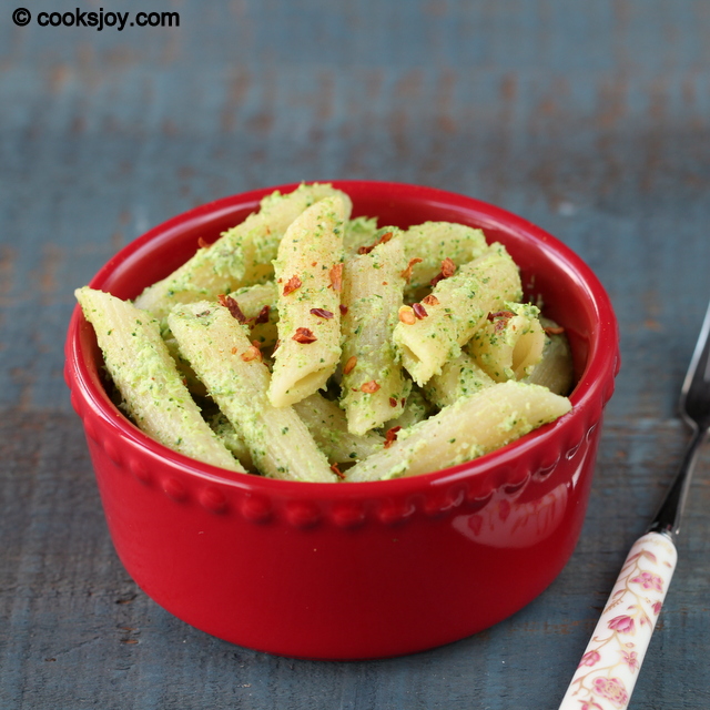 Broccoli Pesto Pasta | Cooks Joy