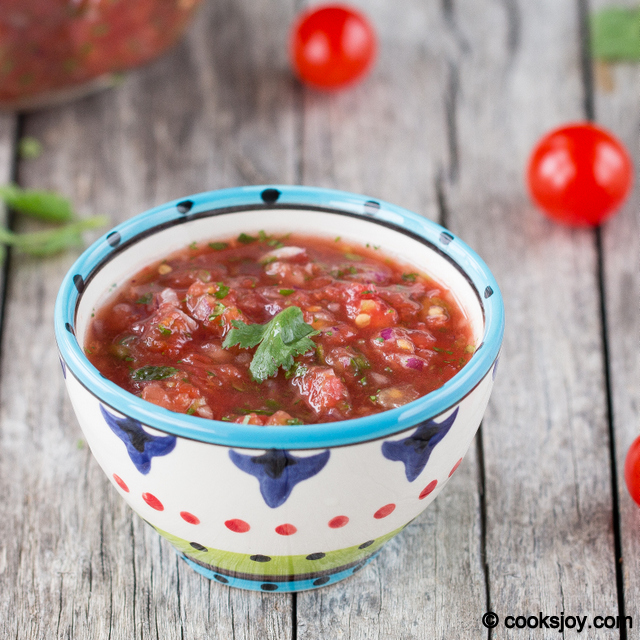 Tomato Salsa | Cooks Joy