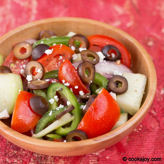 Greek Salad | Cooks Joy