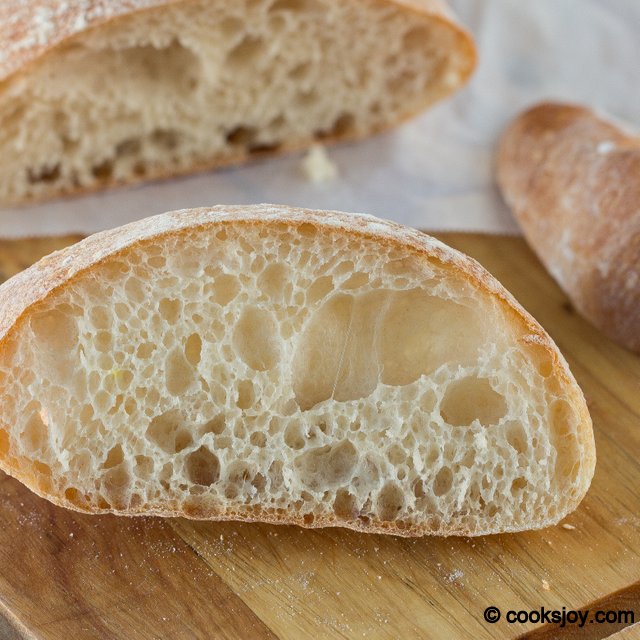 Quick Ciabatta Bread | Cooks Joy