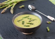 Asparagus Chickpea Soup