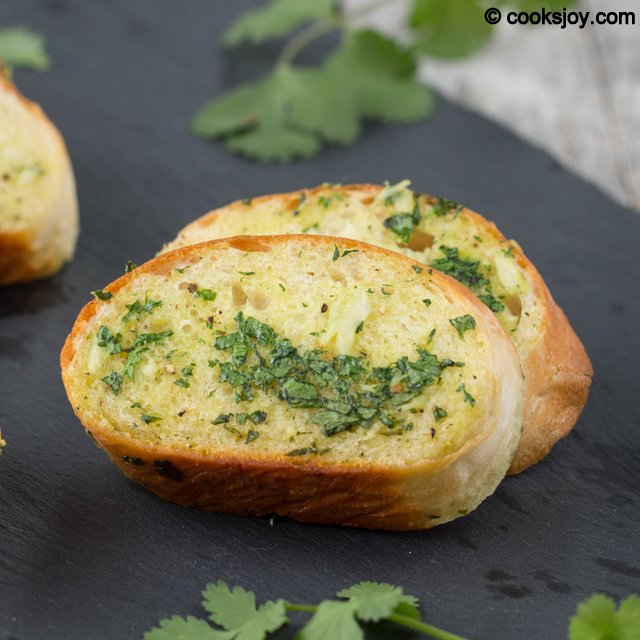 Garlic Bread with Herbs | Cooks Joy