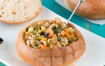 Farro Vegetable Soup | Cooks Joy