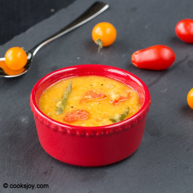 Cherry Tomato Dal | Cooks Joy