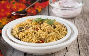 Mushoom Rice (Biriyani) | Cooks Joy