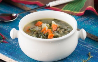 Potato Kale Lentil Soup | Cooks Joy