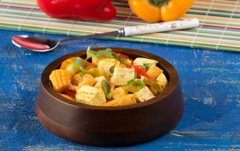 Tofu Bell Pepper Curry | Cooks Joy