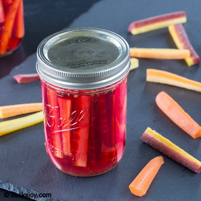 Rainbow Carrot Pickle | Cooks Joy