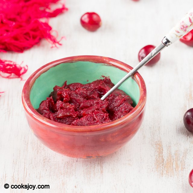 Cranberry Thokku | Cooks Joy